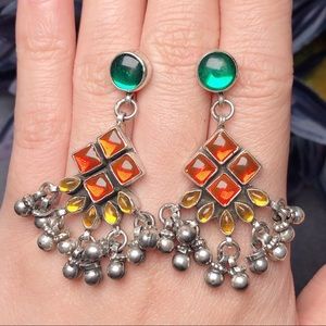 ‼️Clearance‼️Sterling silver glaze earring